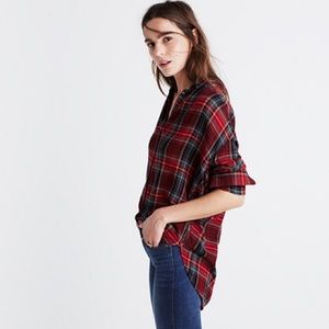 Madewell plaid shirt